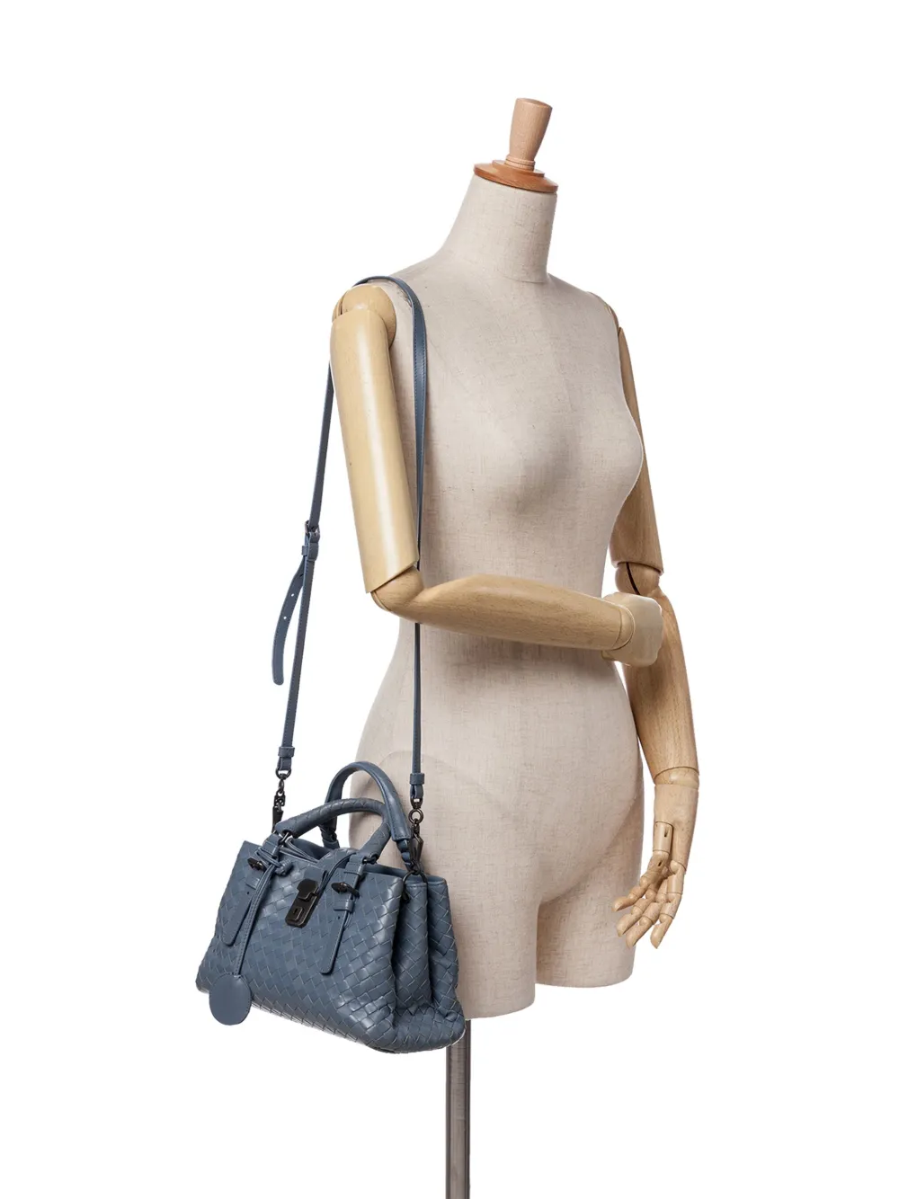 Bottega Veneta Pre-Owned 2012-2024 Mini Nappa Intrecciato Roma satchel | Pre-Owned | Image 2