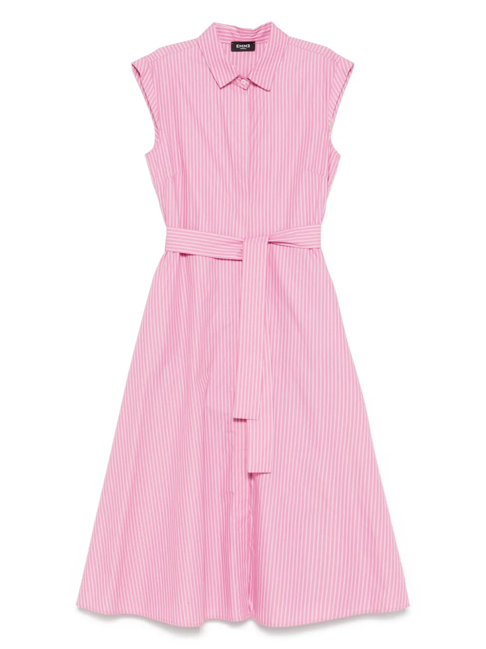 striped midi dress