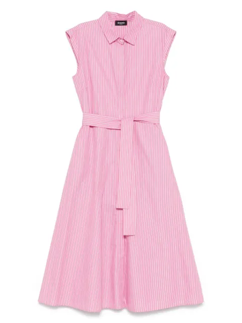 Marella vestido midi con rayas estampadas