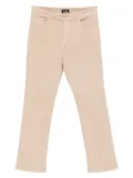 Marella logo-patch trousers - Neutrals
