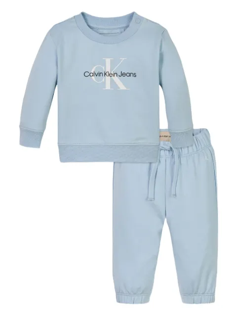 Calvin Klein Kids cotton tracksuit