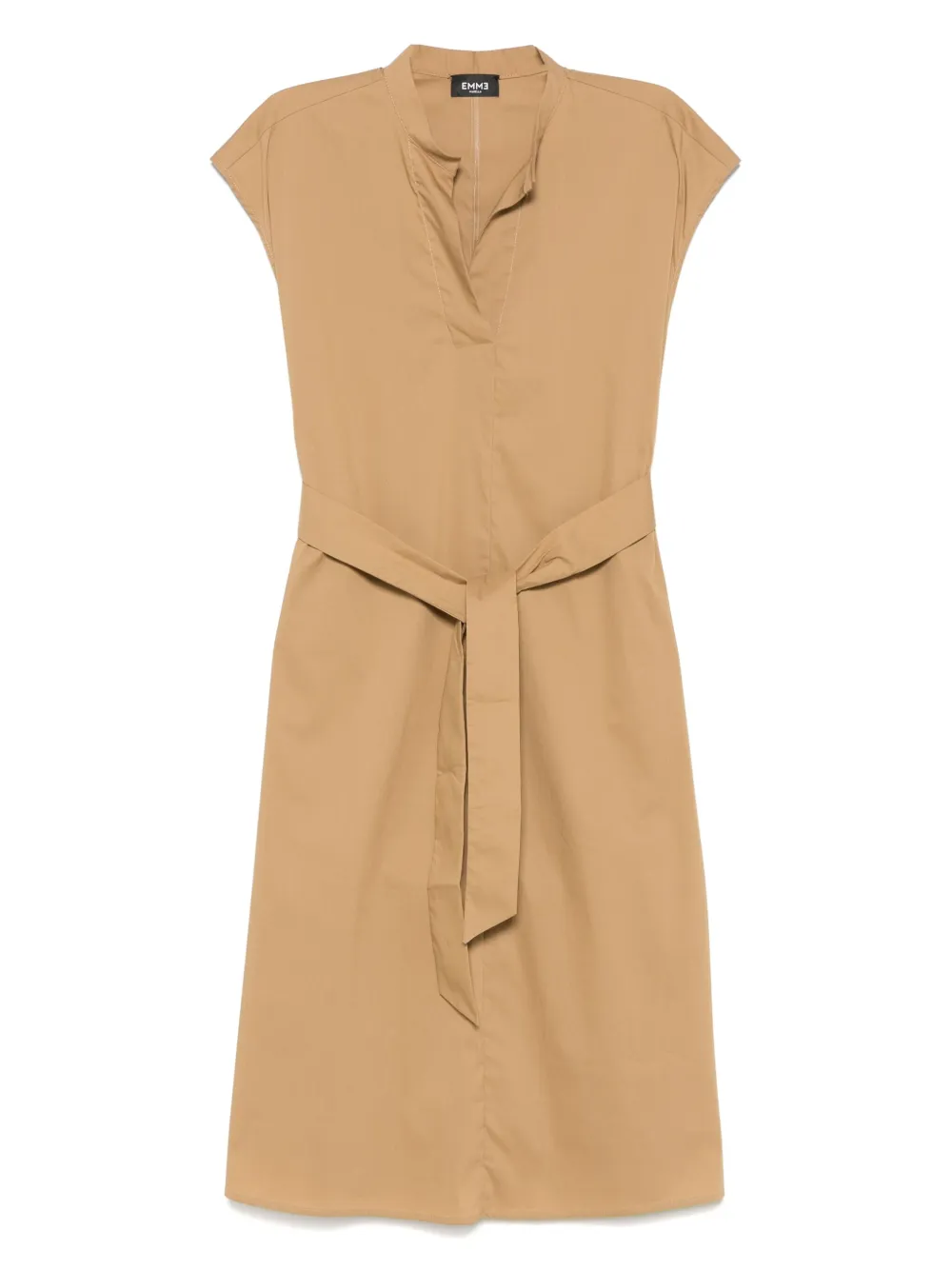 poplin midi dress