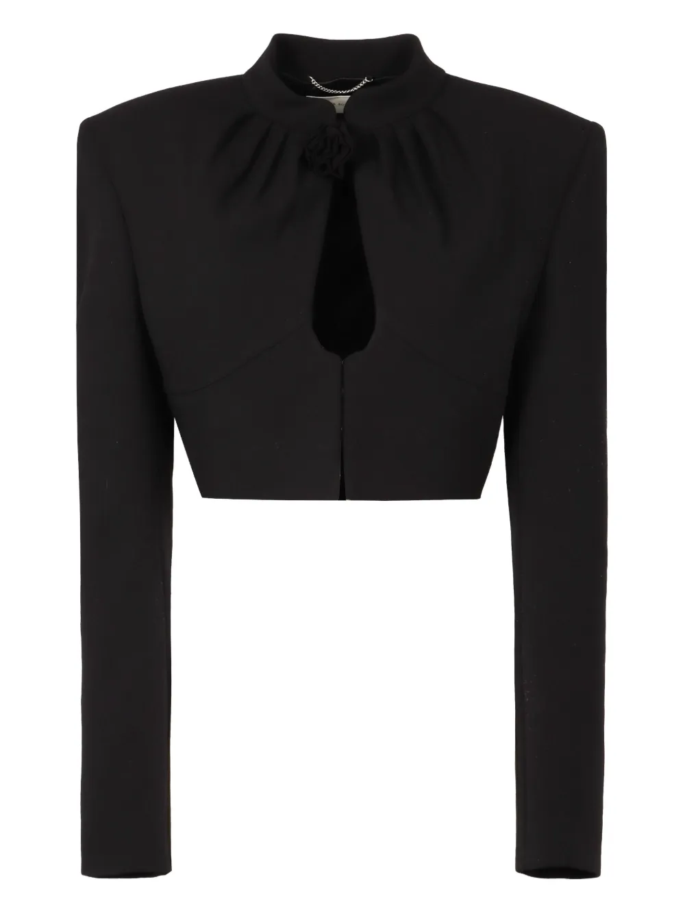 Magda Butrym cropped jacket | Black | Image 1