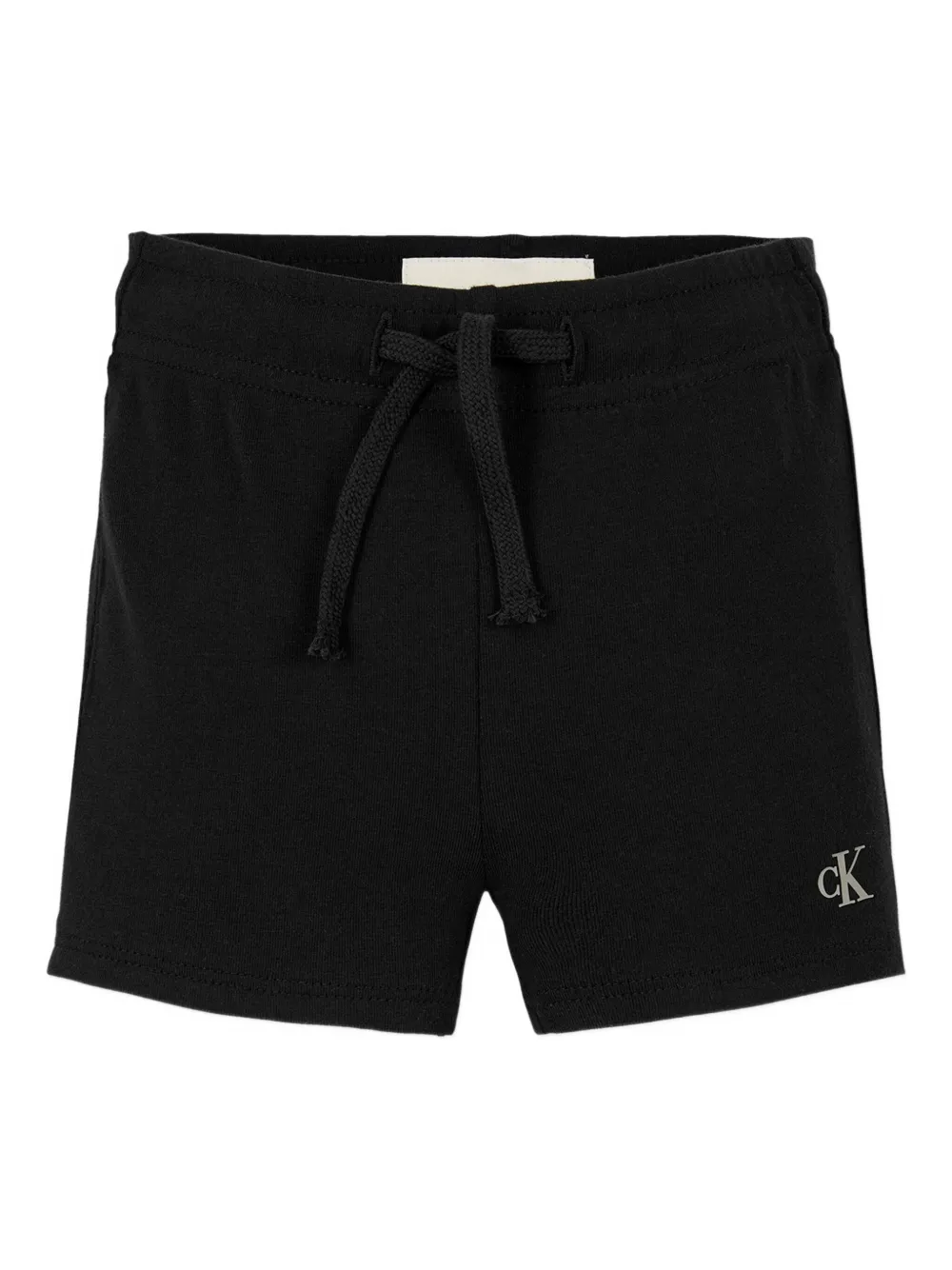 Calvin Klein Kids Jersey shorts set Zwart