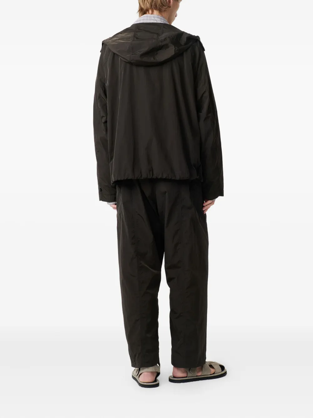 Studio Nicholson hooded jacket Groen