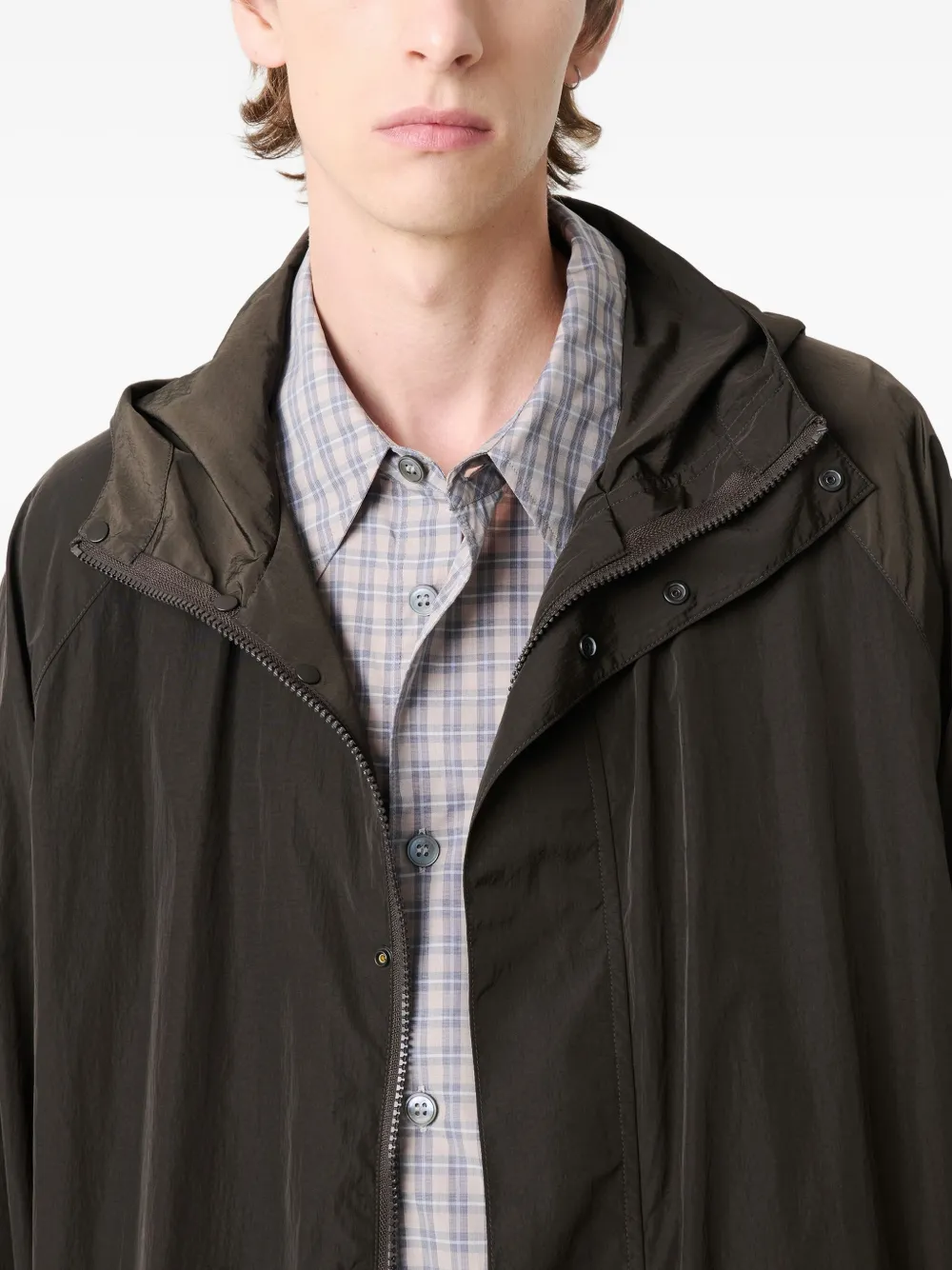 Studio Nicholson hooded jacket Groen
