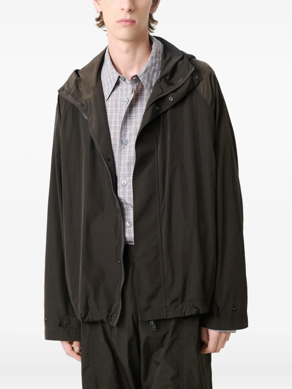 Studio Nicholson hooded jacket Groen