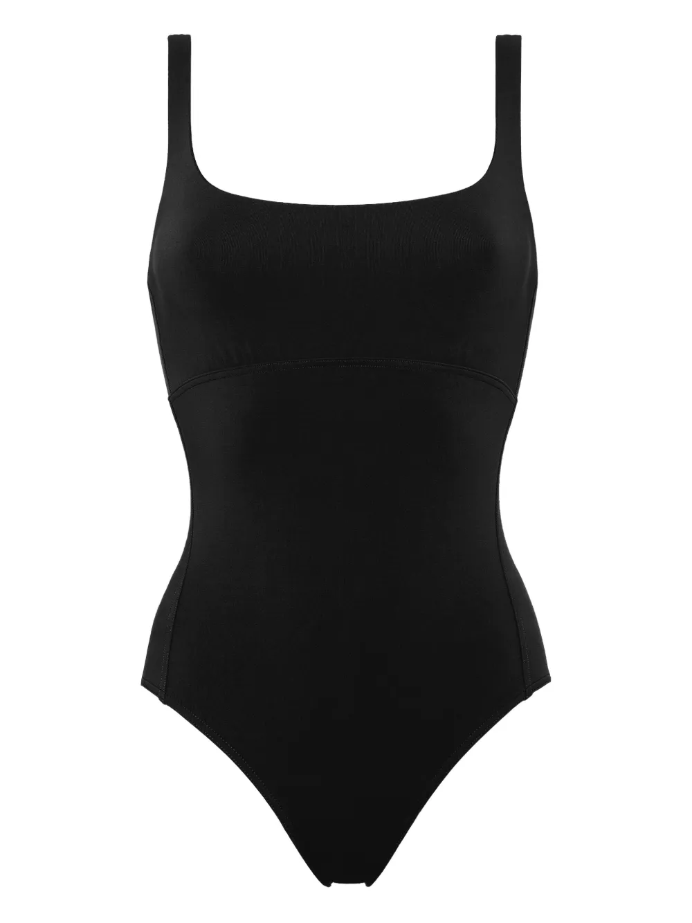 Eres Arnaque Square-neck Swimsuit In Black