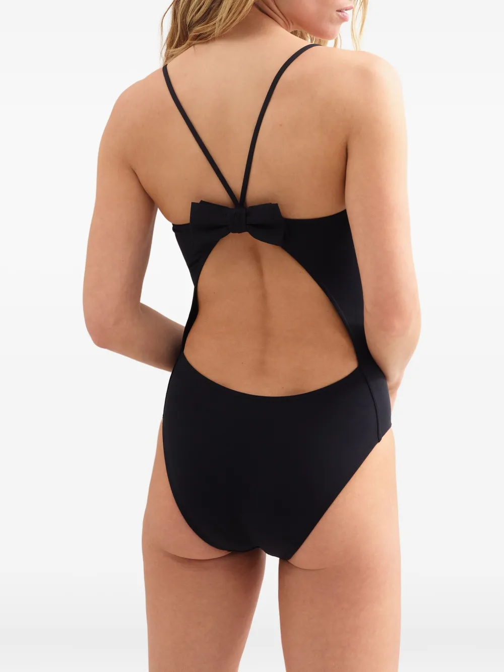 ERES Dandy badpak met strikdetail Zwart