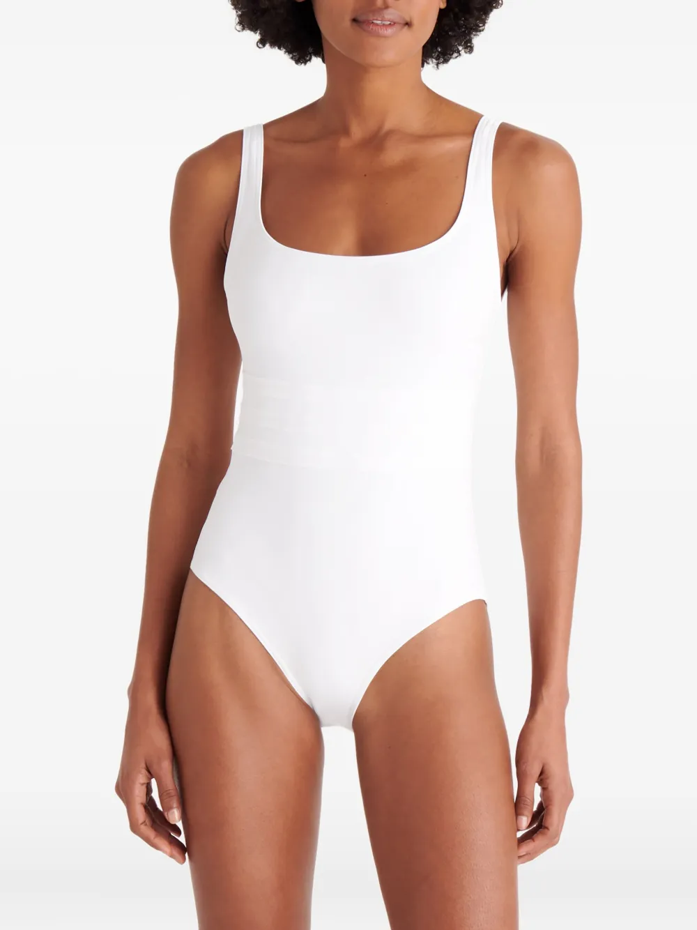 Eres Asia Tank One-piece Swimsuit In White