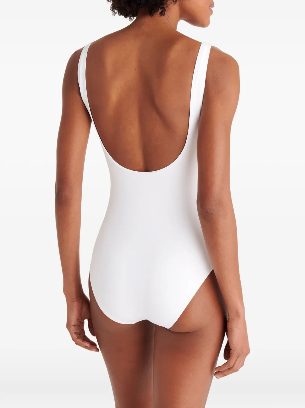 Eres Asia Tank One-piece Swimsuit In White