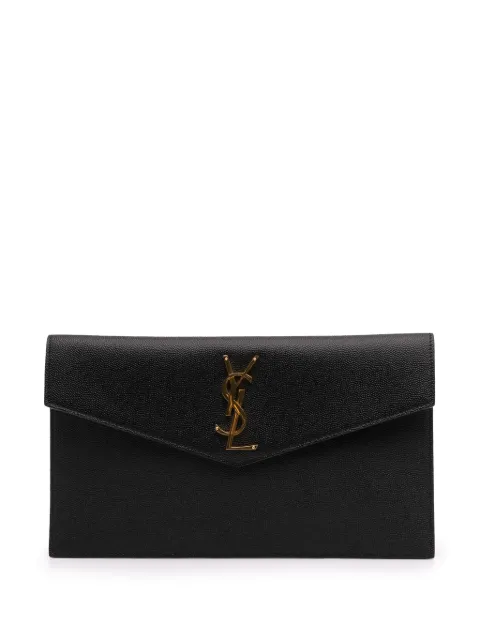 Saint Laurent Pre-Owned 2019 Grain de Poudre Uptown Pouch clutch bag