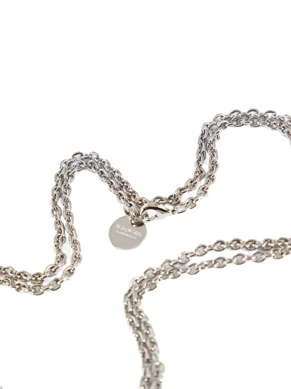 Tom Ford Chain-link Necklace In Metallic