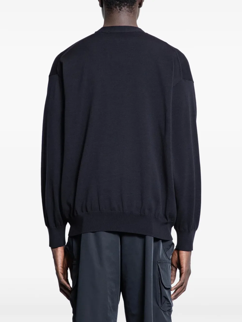 Comme des Garçons Homme Vest met logodetail Zwart