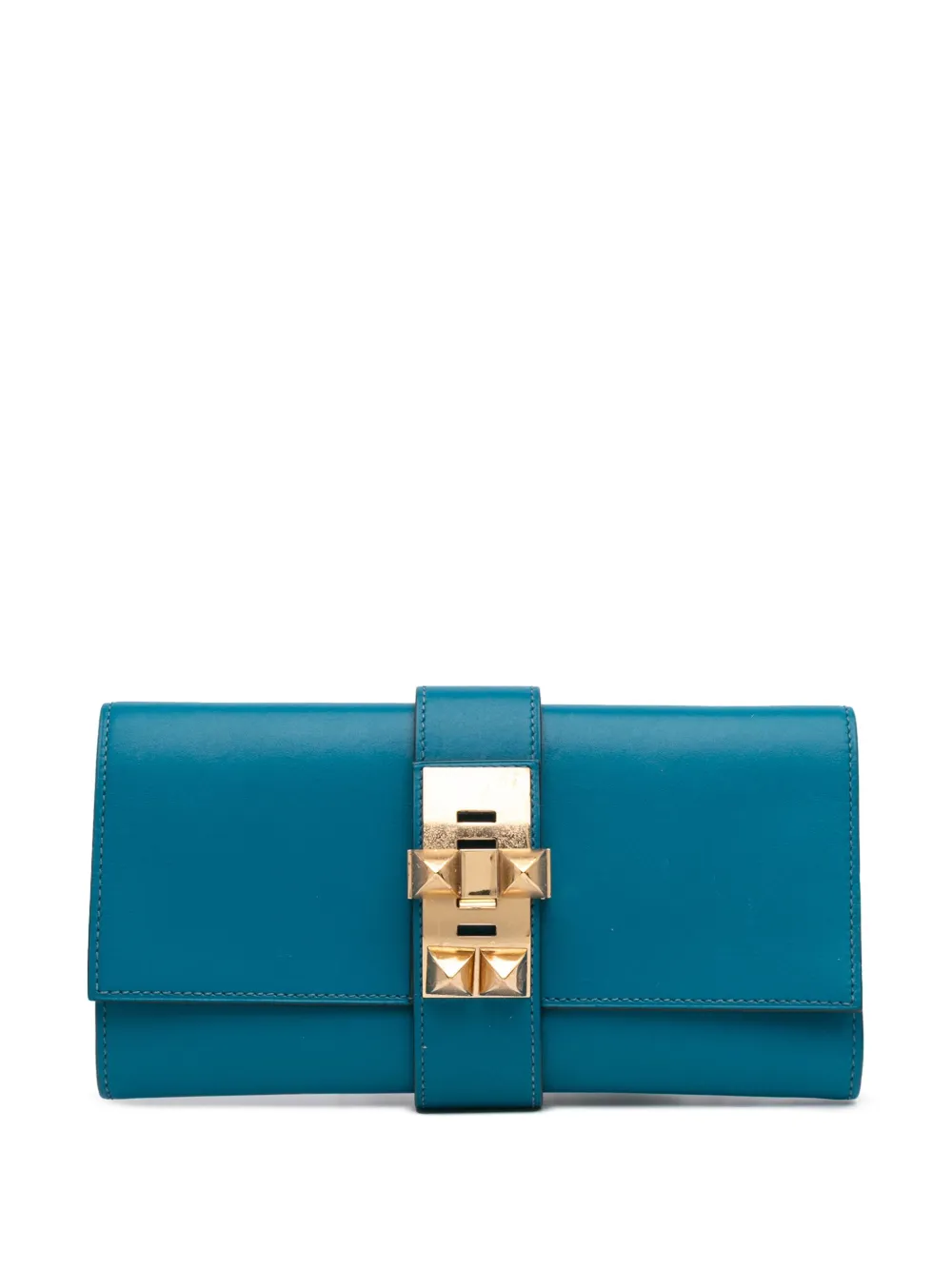 Hermès Pre-Owned 2013 Tadelakt Medor 23 clutch bag - ブルー Hermès Pre-Owned 2013 Tadelakt Medor 23 clutch bag - ブルー