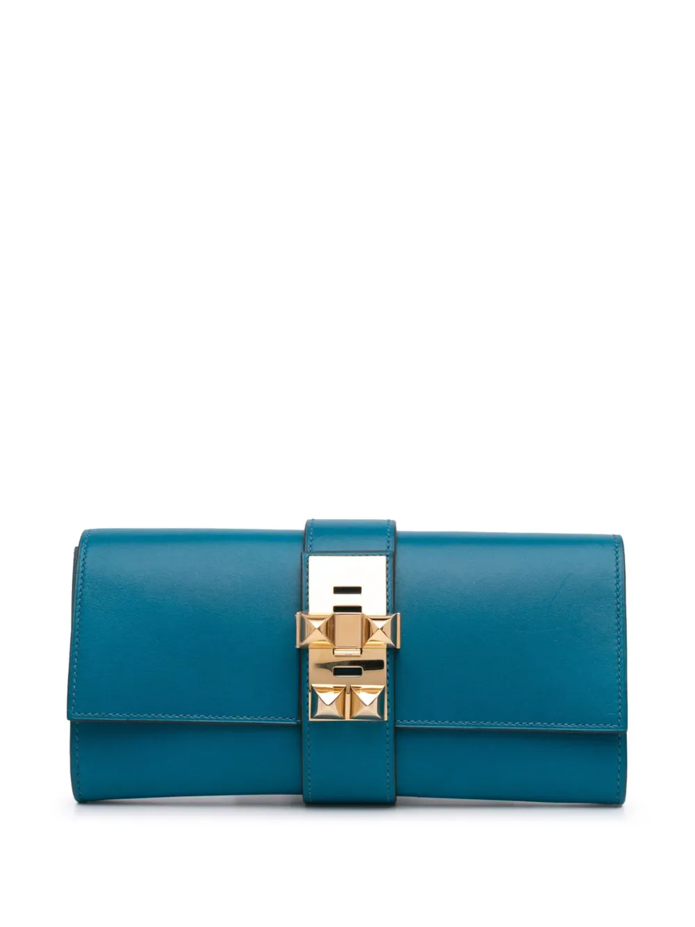Pre-owned Hermes 2013 Tadelakt Medor 23 Clutch Bag