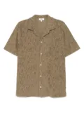 Altea terry patterned shirt - Green