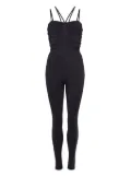 ERES Pina cross-back gathered jumpsuit - Black