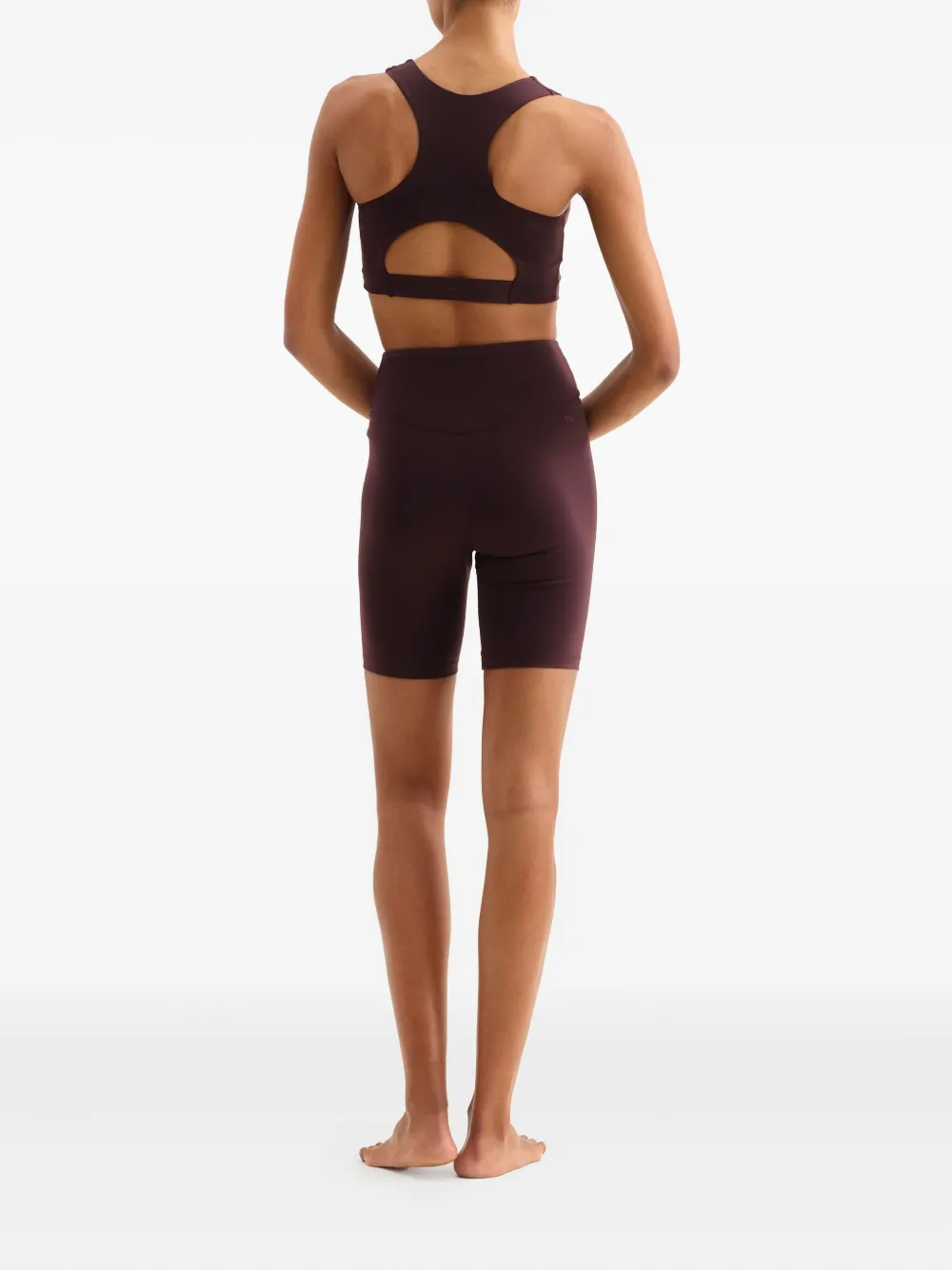 Eres High-waisted Cycling Shorts In Brown