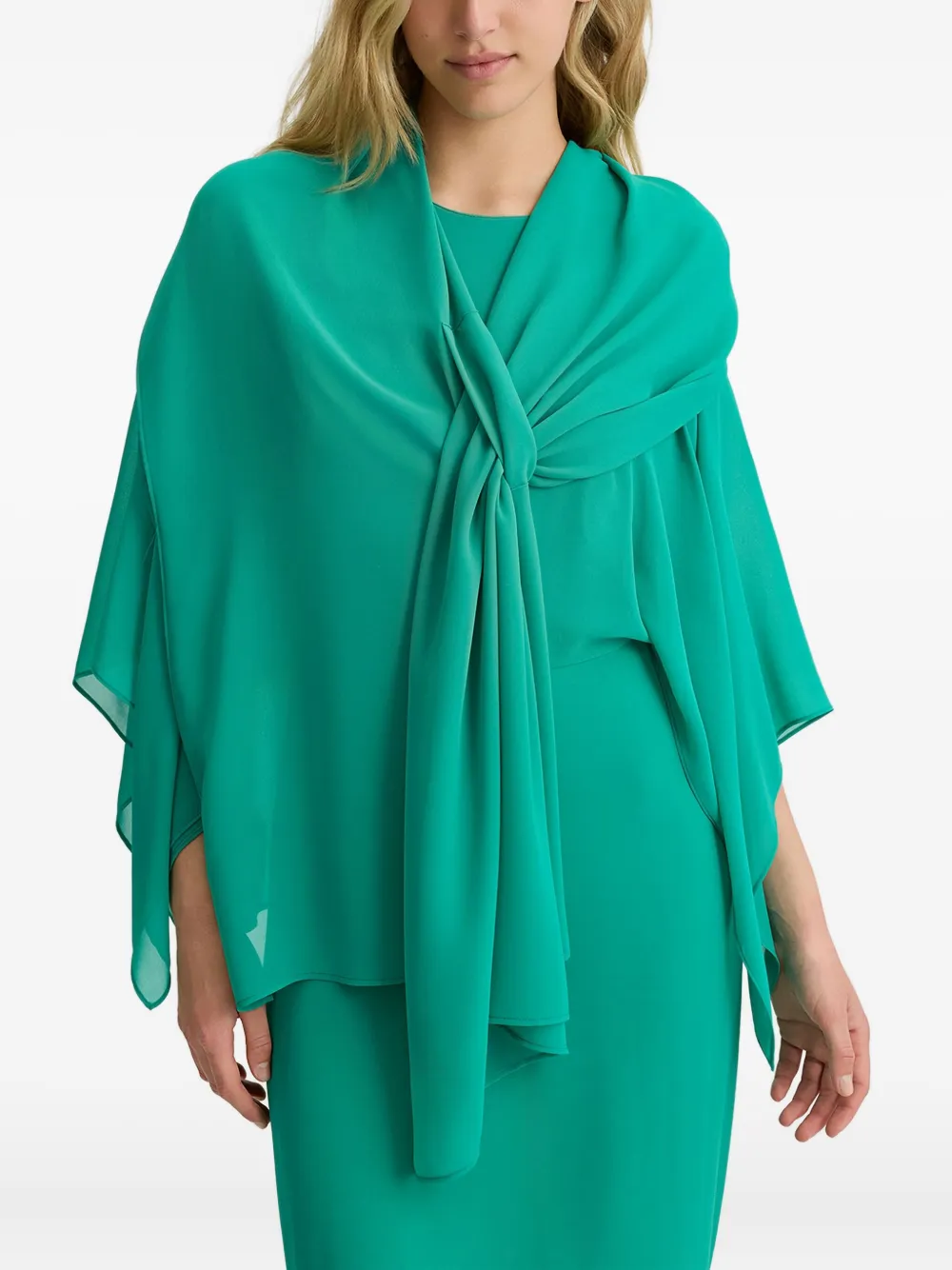LIU JO draped scarf - Groen