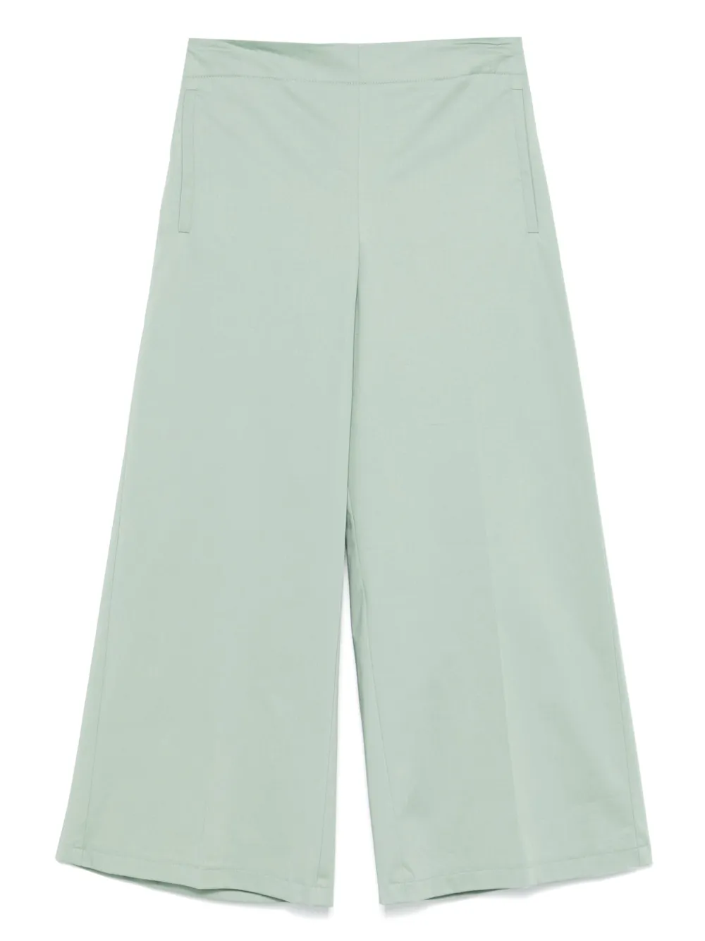 cotton cropped trousers