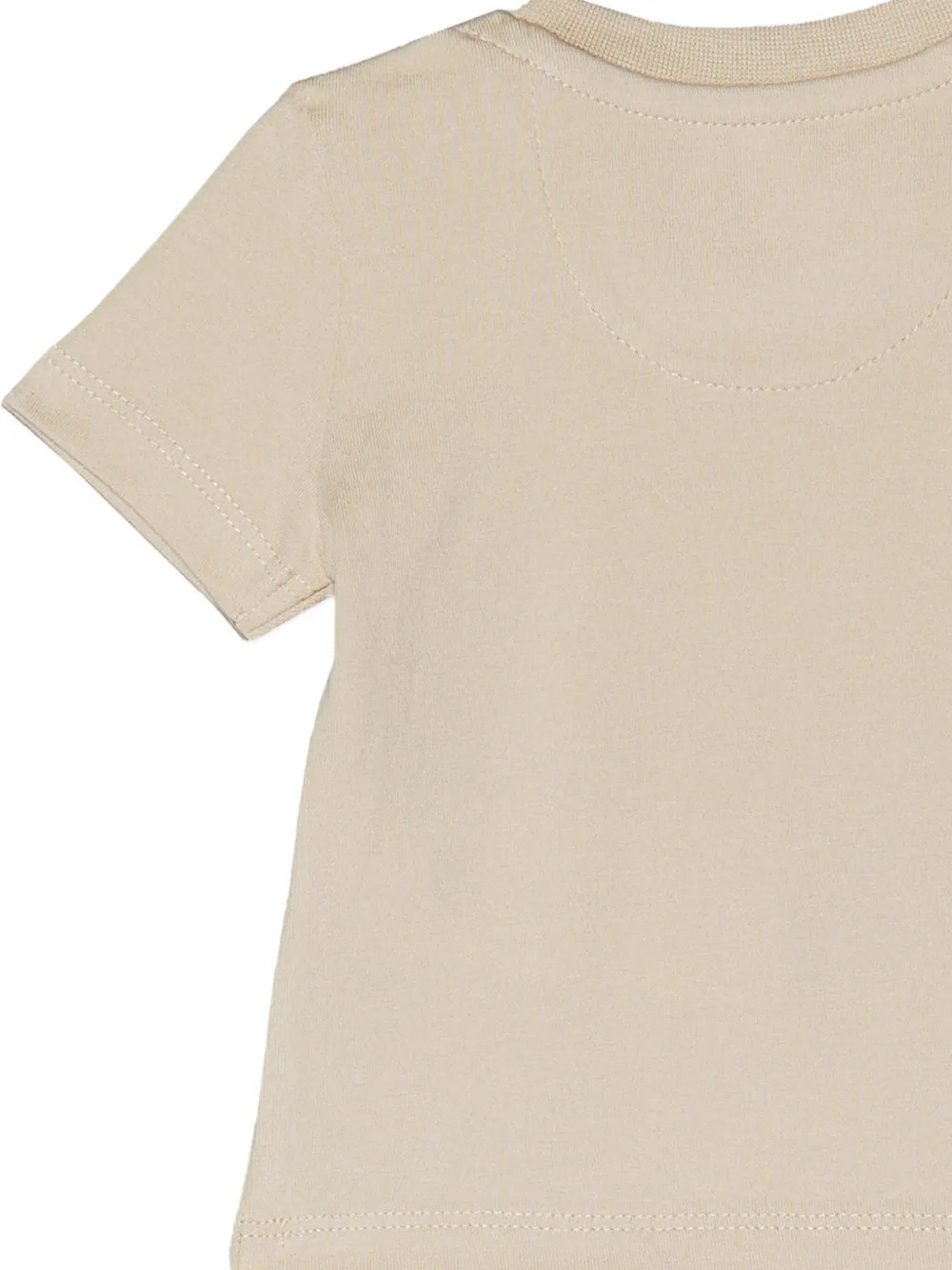 Calvin Klein Kids T-shirt met logo Beige
