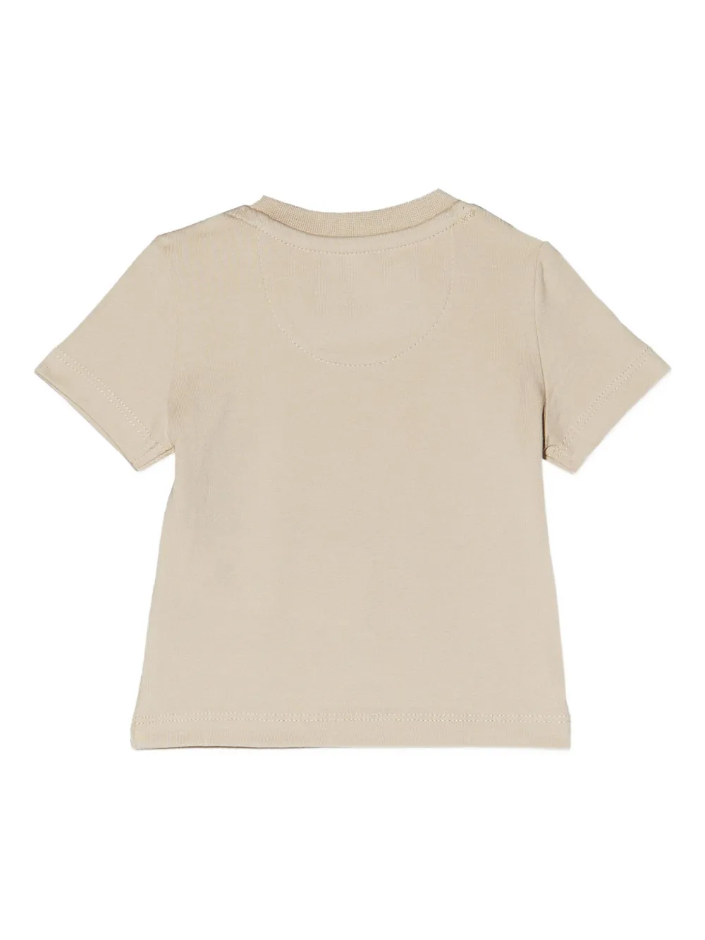 Calvin Klein Kids T-shirt met logo Beige