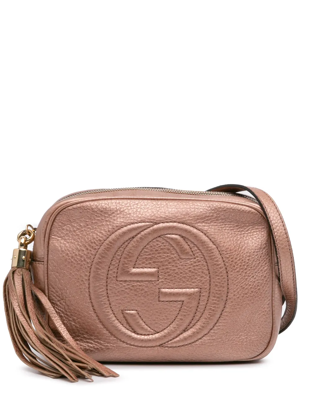 Pre-owned Gucci 2016-2024 Leather Soho Disco Crossbody Bag