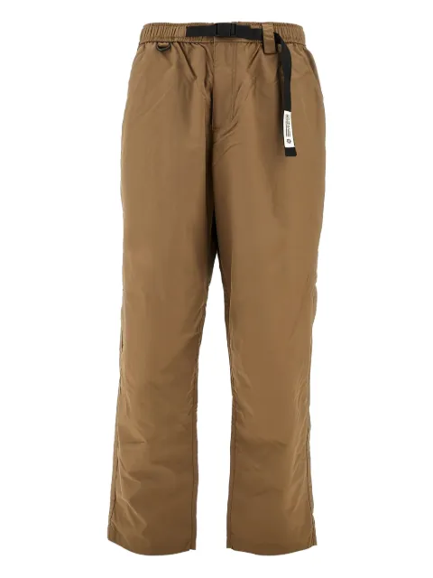 Bird belted trousers