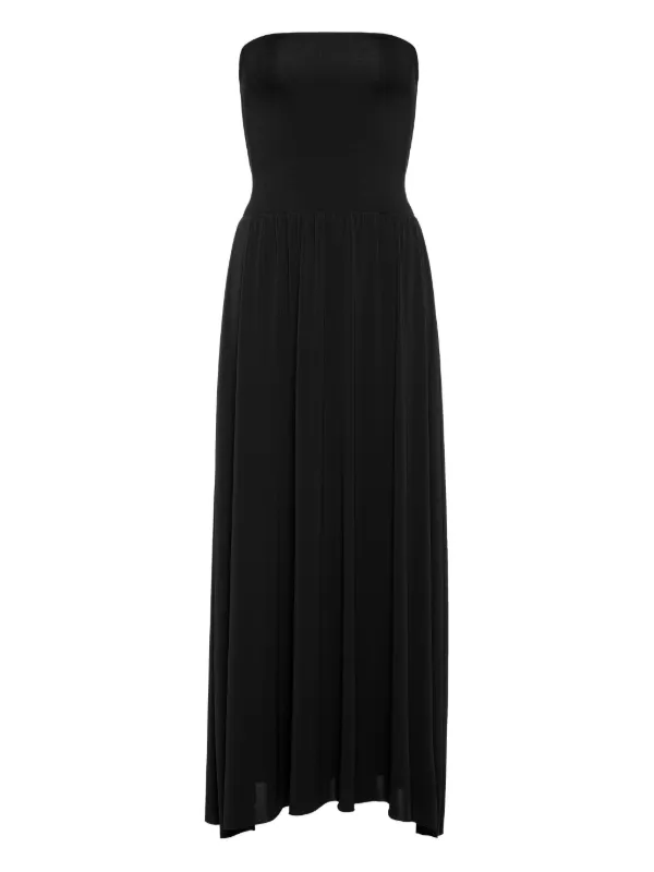 Eres Oda Strapless Maxi Dress in Black
