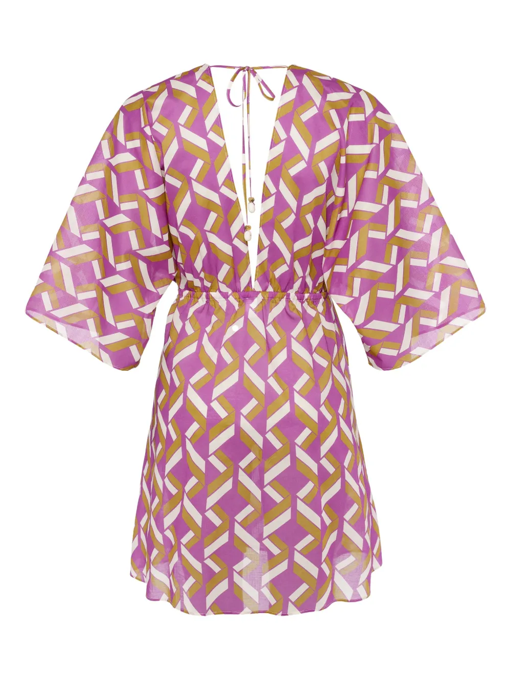 ERES Feel jurk met geometrische print Paars