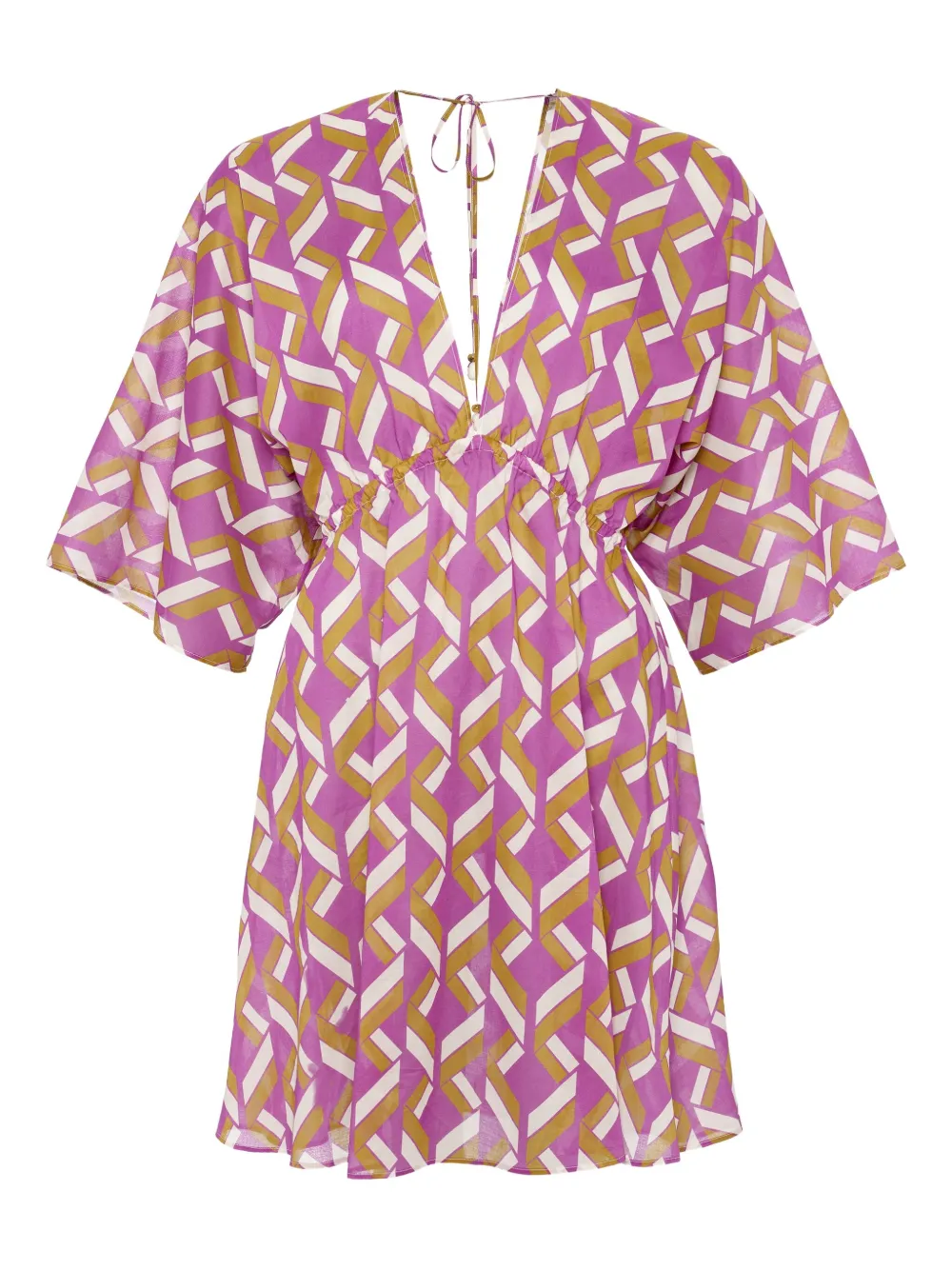 ERES Feel jurk met geometrische print Paars