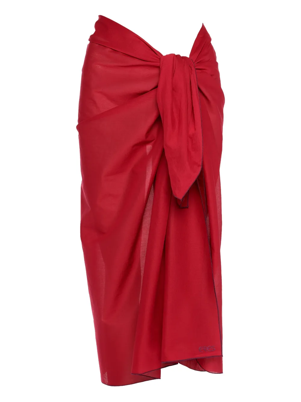 ERES Cabine gedrapeerde rok Rood