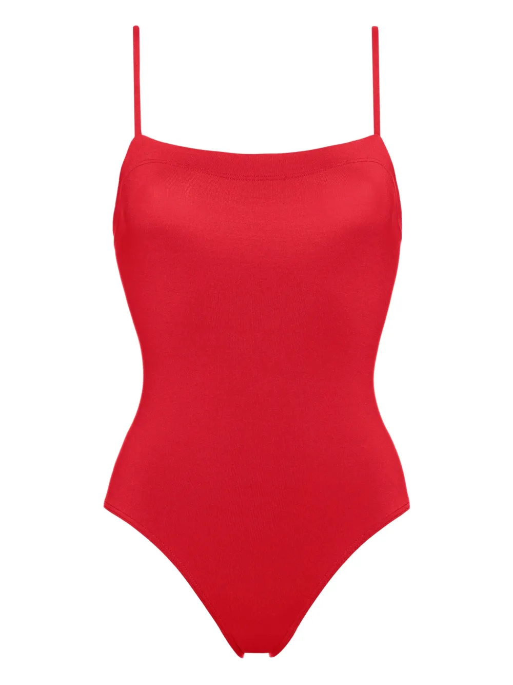ERES Aquarelle badpak met vierkante hals Rood