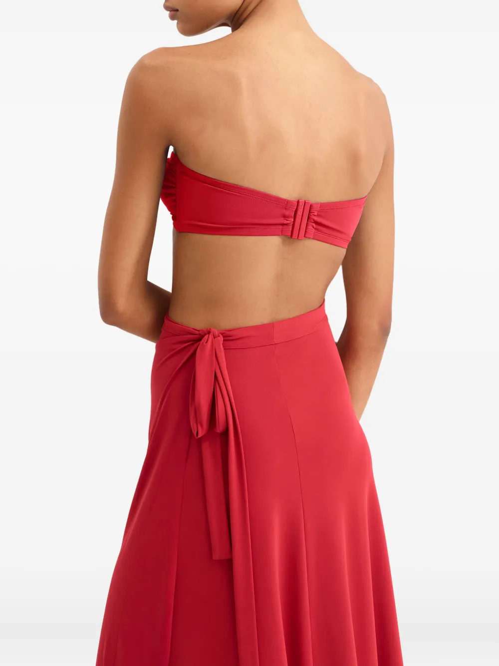 ERES Julieta rok met gewikkeld effect Rood