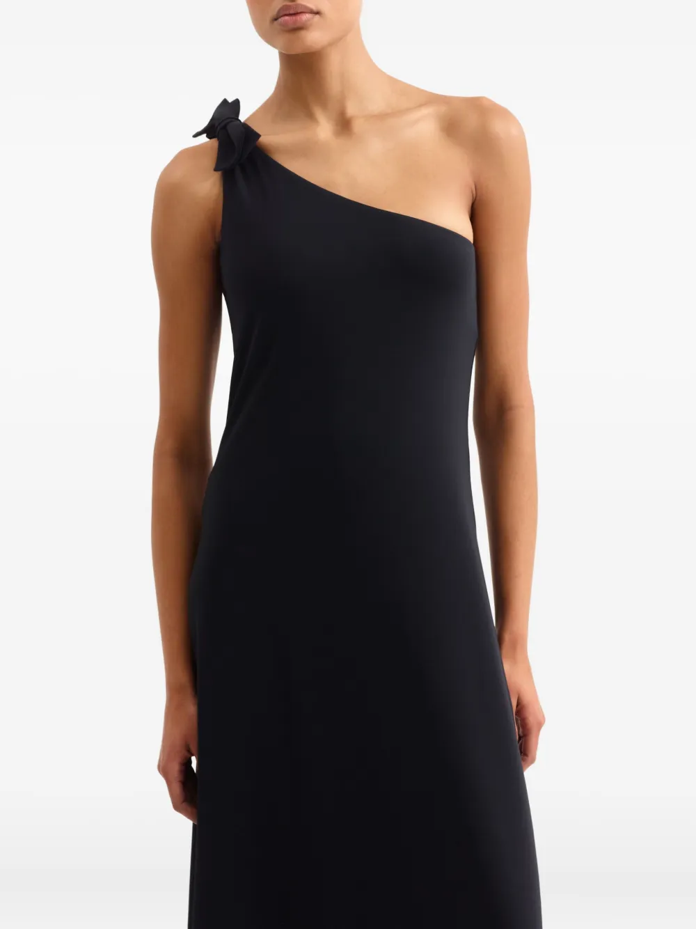 ERES Miss asymmetrische maxi-jurk Zwart