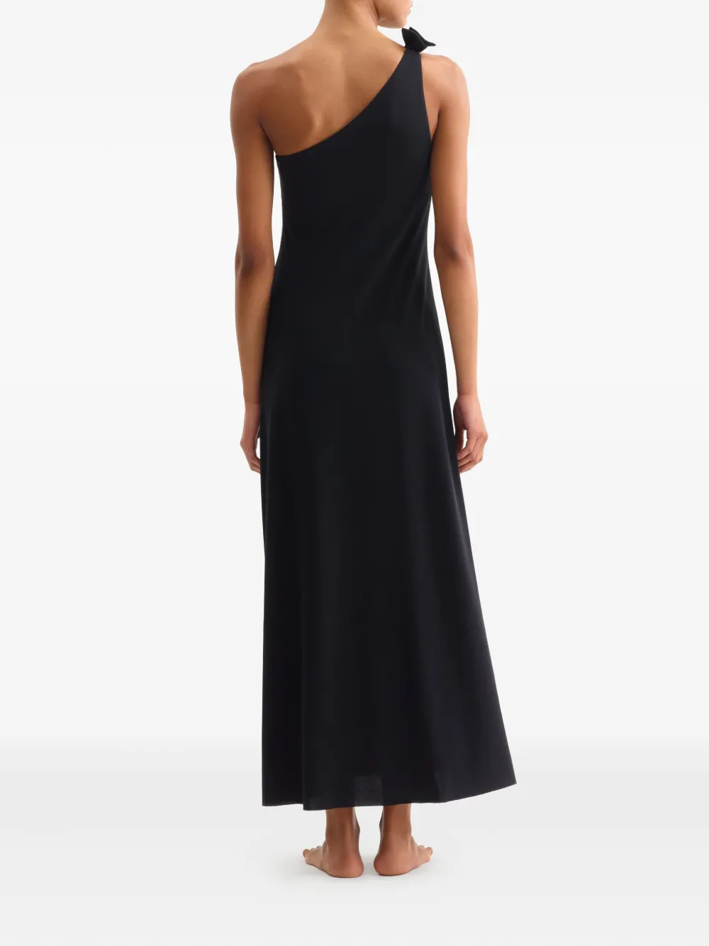 ERES Miss asymmetrische maxi-jurk Zwart