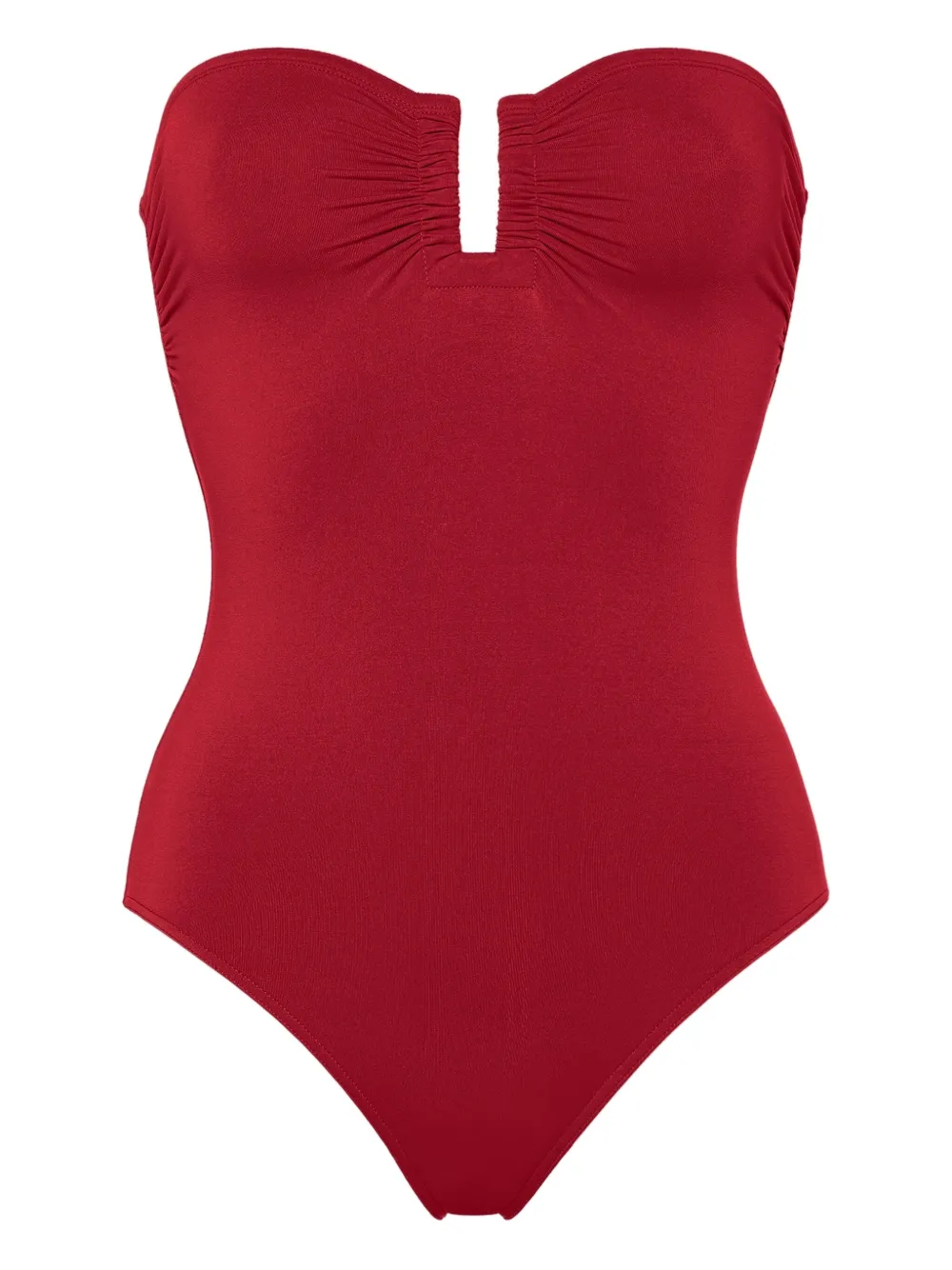 Cassiopée bustier-neck swimsuit