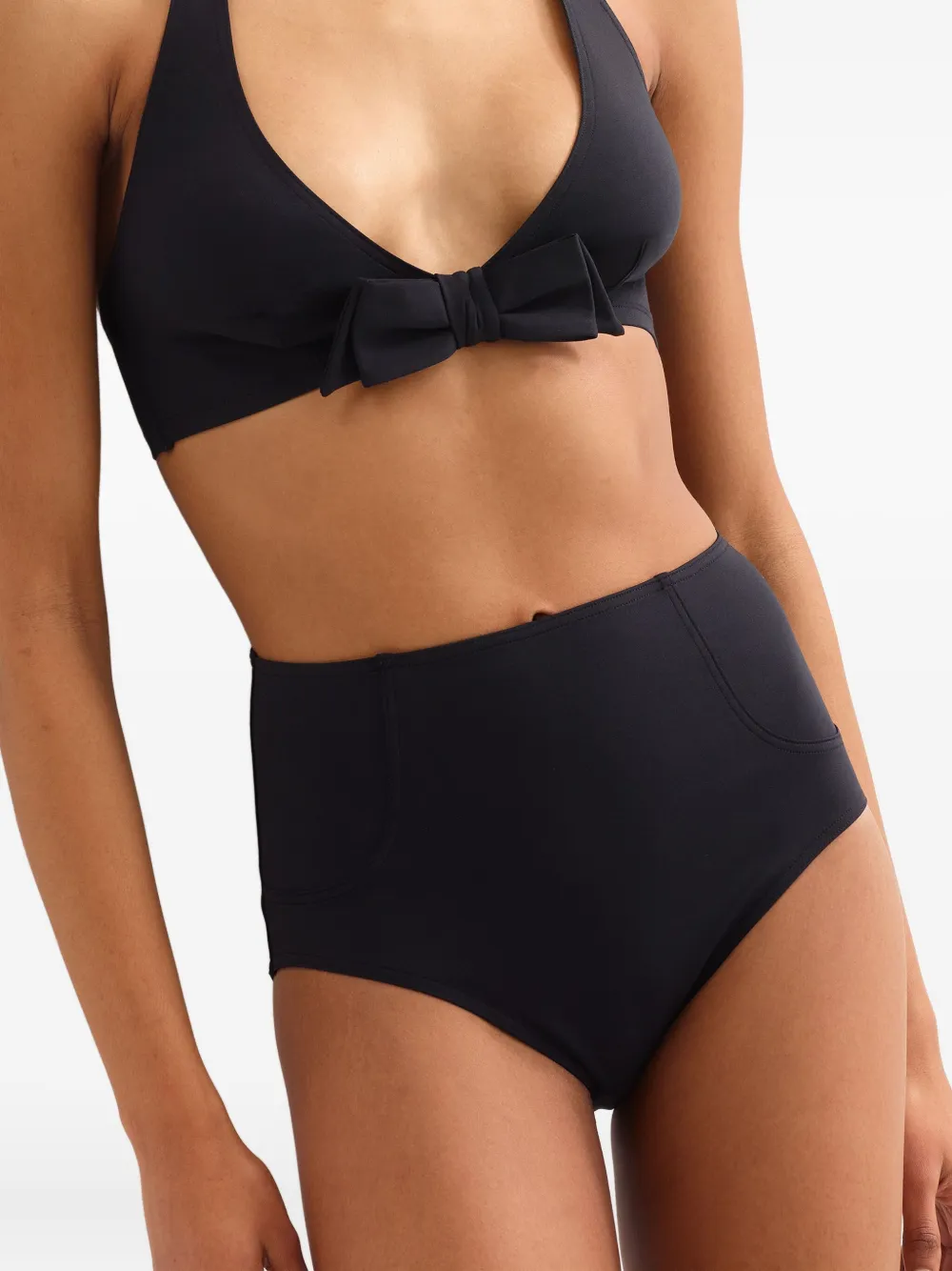 ERES Mister high-waist bikinislip Zwart