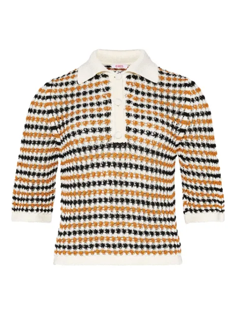 ERES Comeback striped polo top