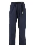 Bird elasticated-waist trousers - Blue