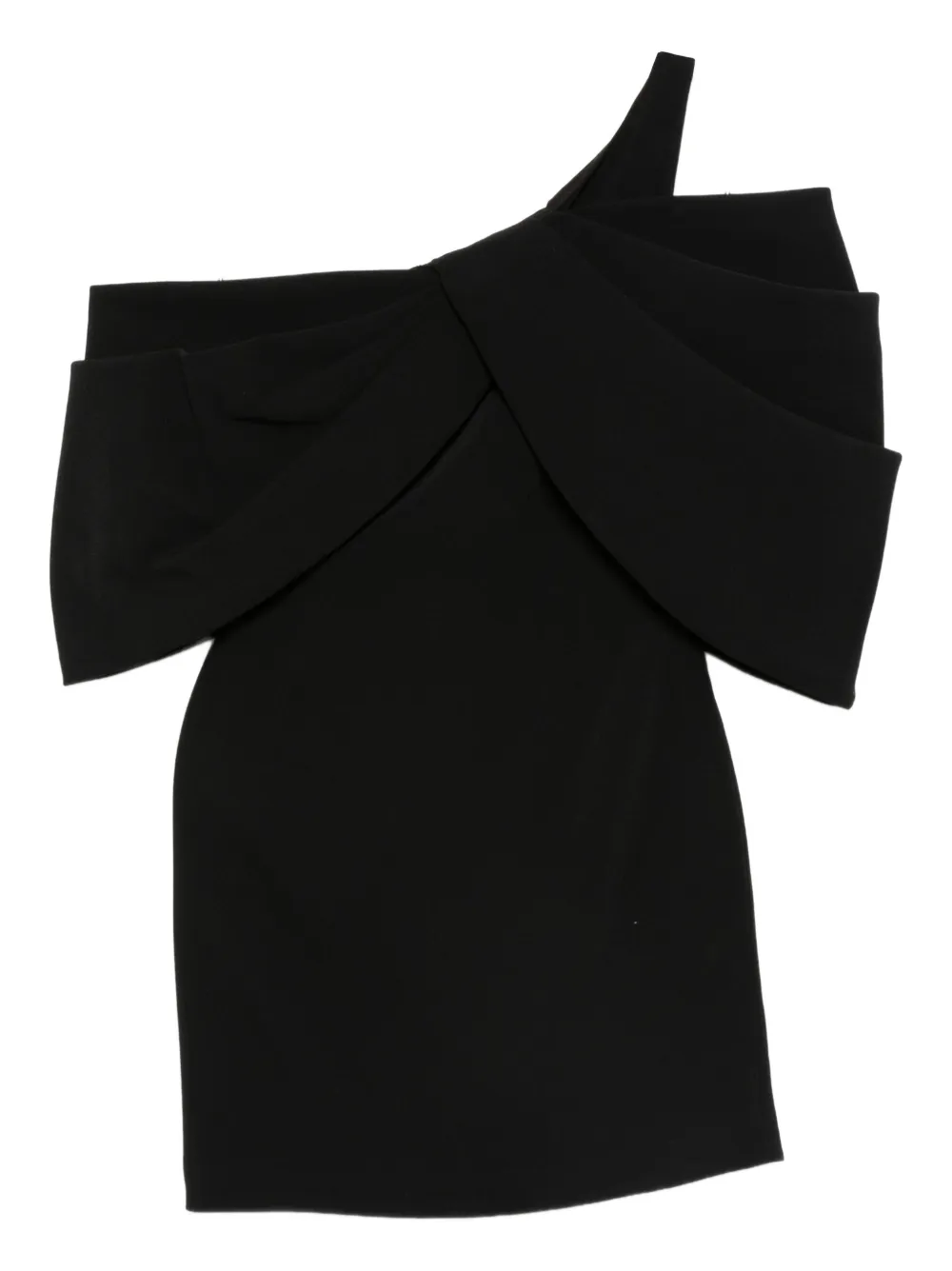 Solace London Thelma Mini Dress In Black