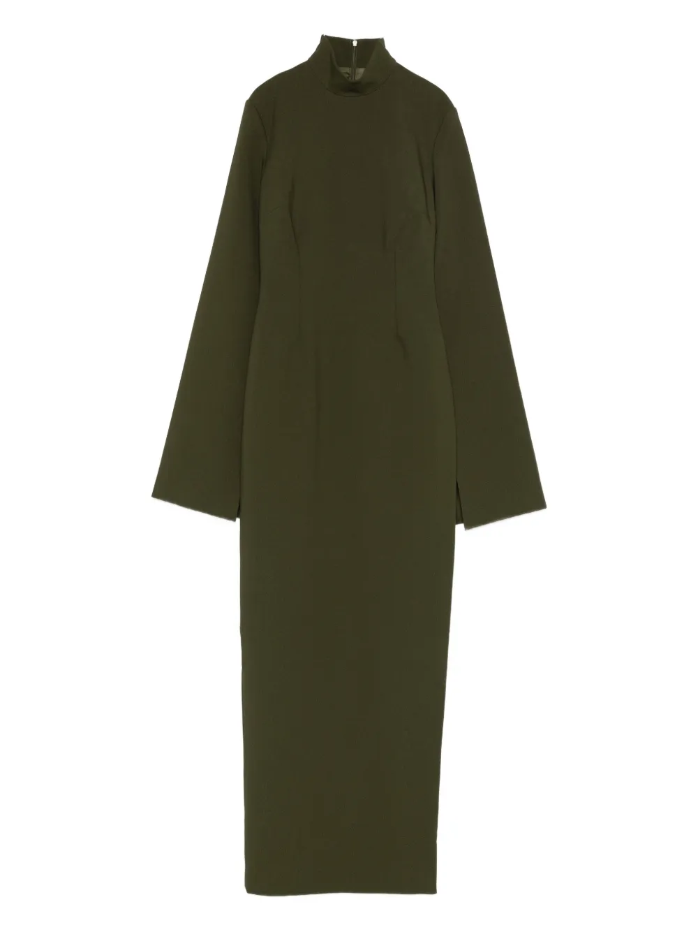 Solace London Josefine Maxi Dress In Green