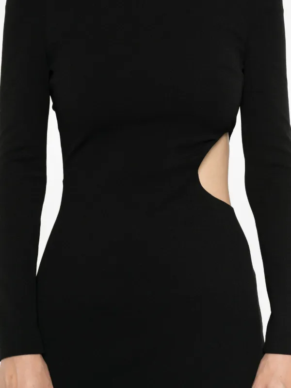 Solace London Mircea Off-shoulder Maxi Dress - Black