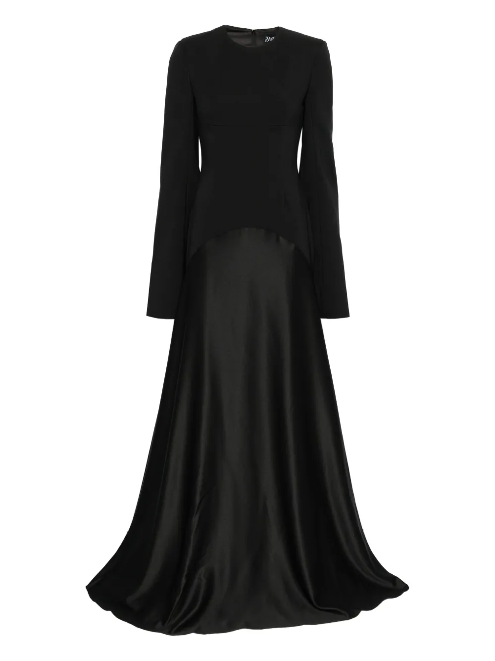 Solace London Claudine Maxi Dress In Black