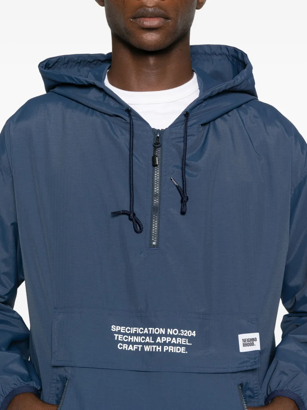 Neighborhood Jack met capuchon Blauw