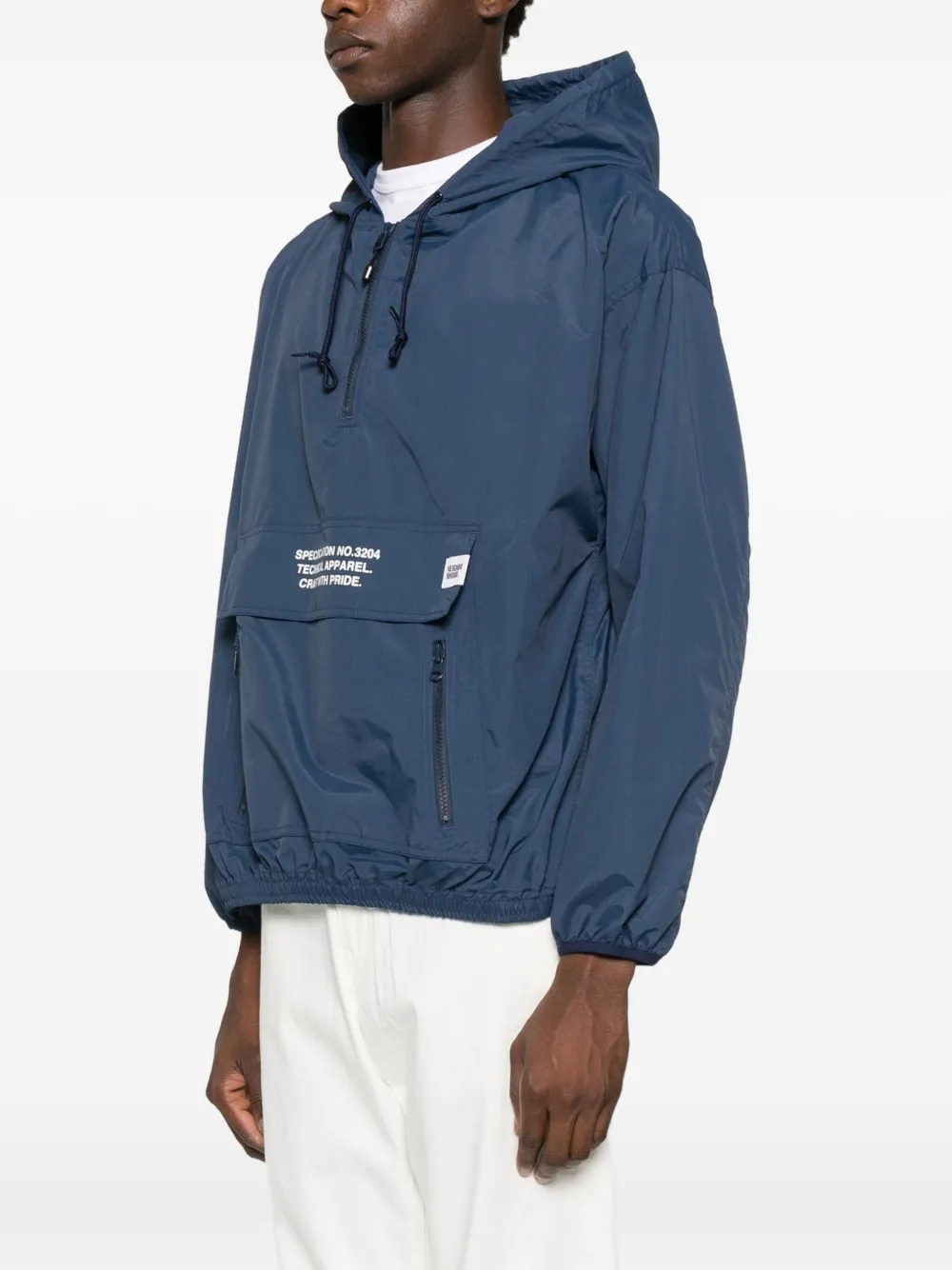 Neighborhood Jack met capuchon Blauw