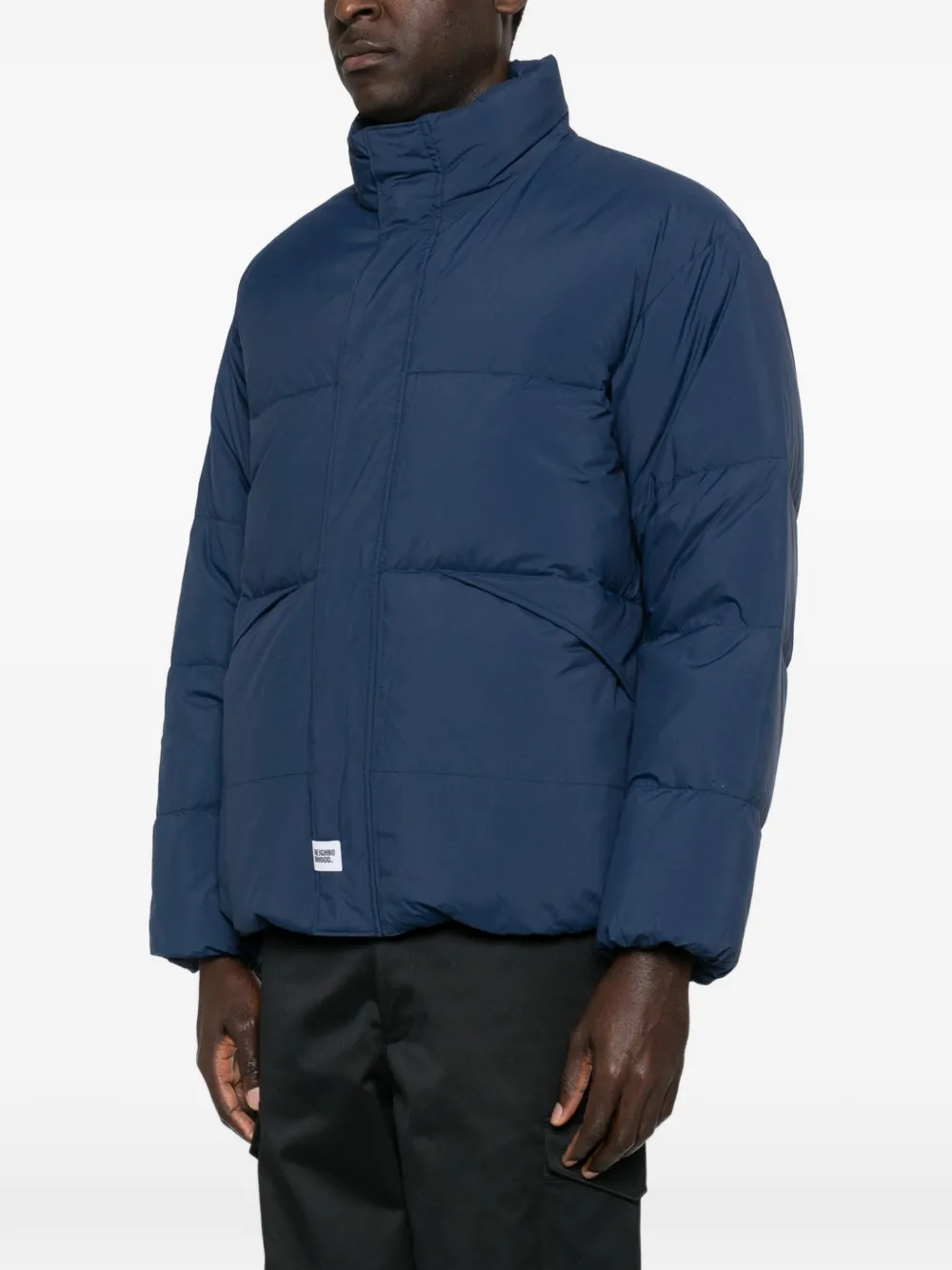Neighborhood Quilted Classic Down Jacket | Blue | FARFETCH RO