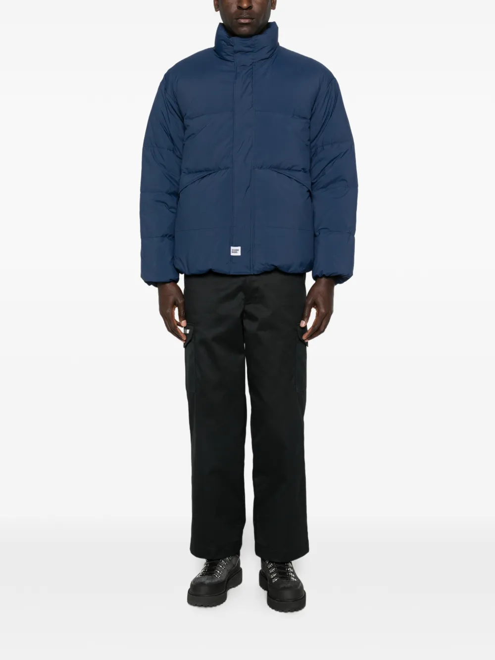 Neighborhood Gewatteerd donsjack Blauw