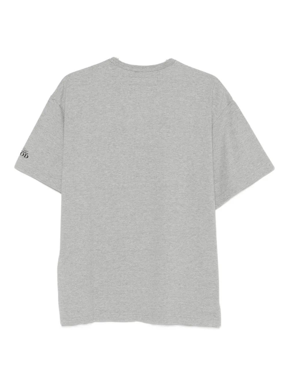 Neighborhood T-shirt met logopatch - Grijs